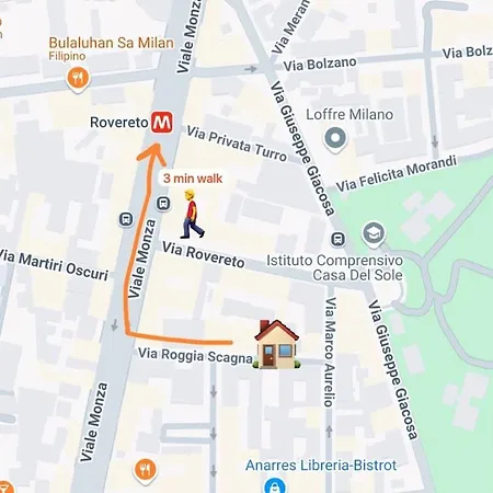 Loreto 15 Mins From Duomo - M1 Rovereto Apartment Milan